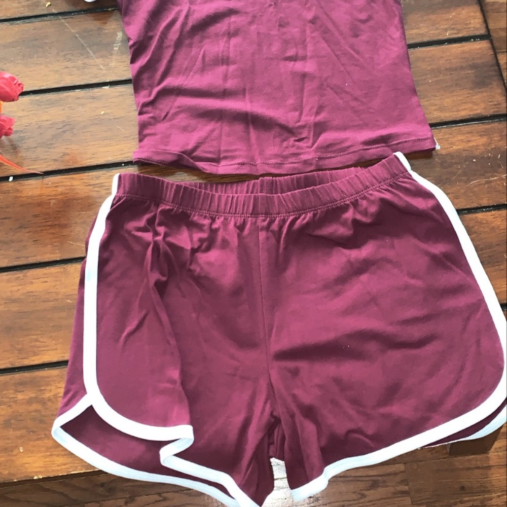 Matching Tennis Short Set - Picture 2 of 3